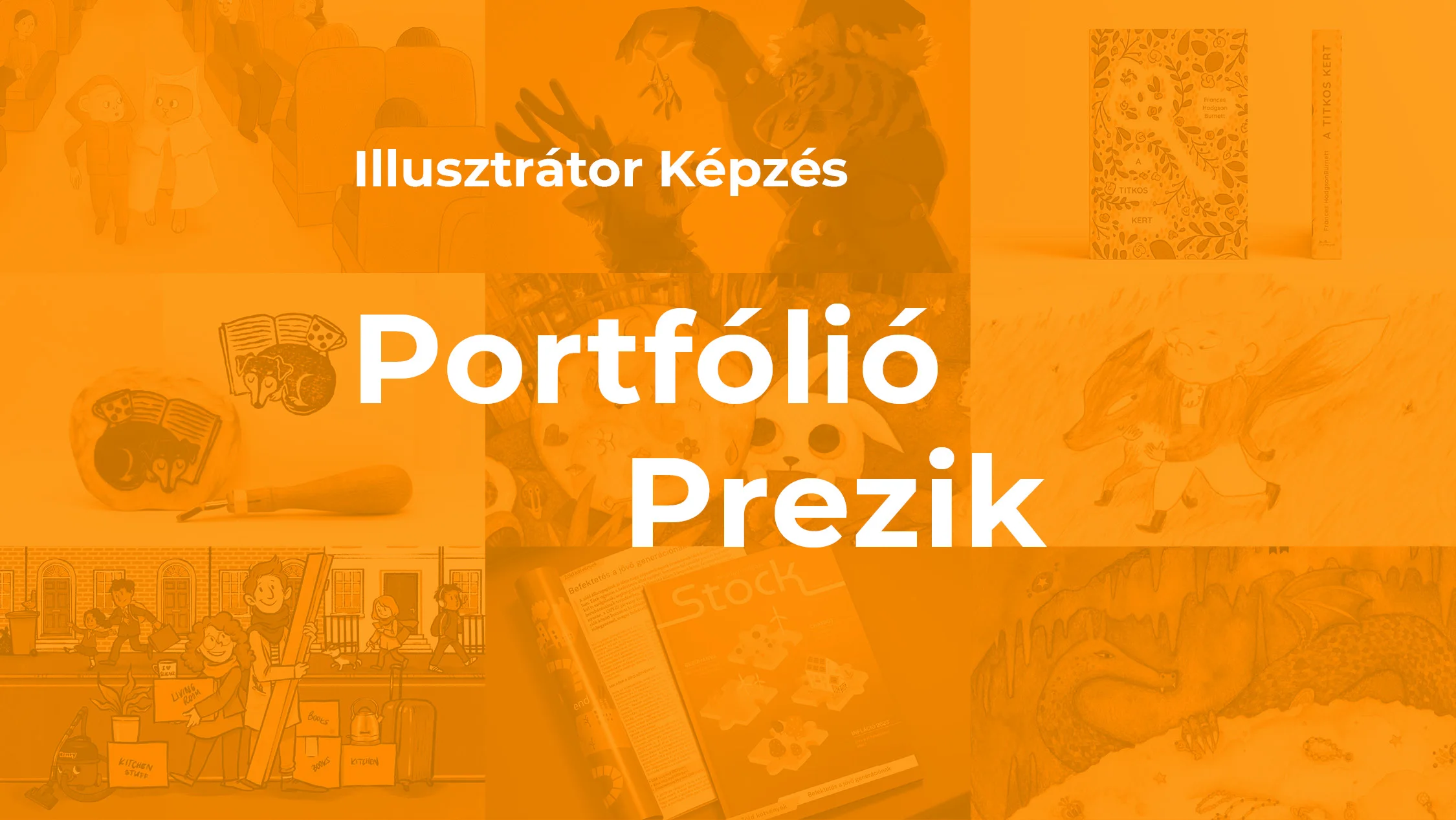 Évzáró prezentációk Illusztrátor Designer Képzés