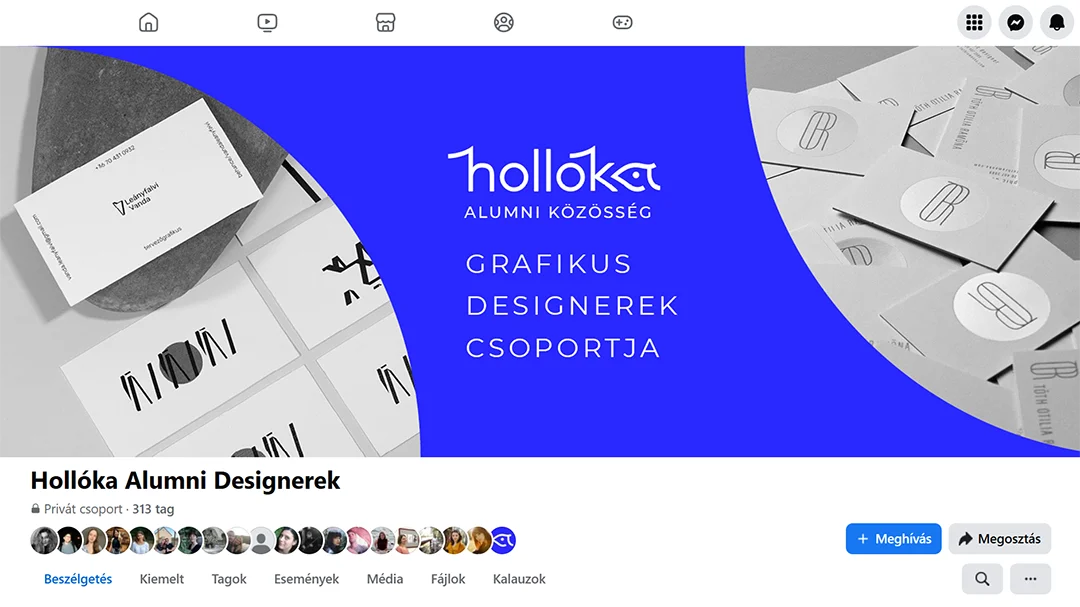 A Hollóka Alumni Facebook csoportja