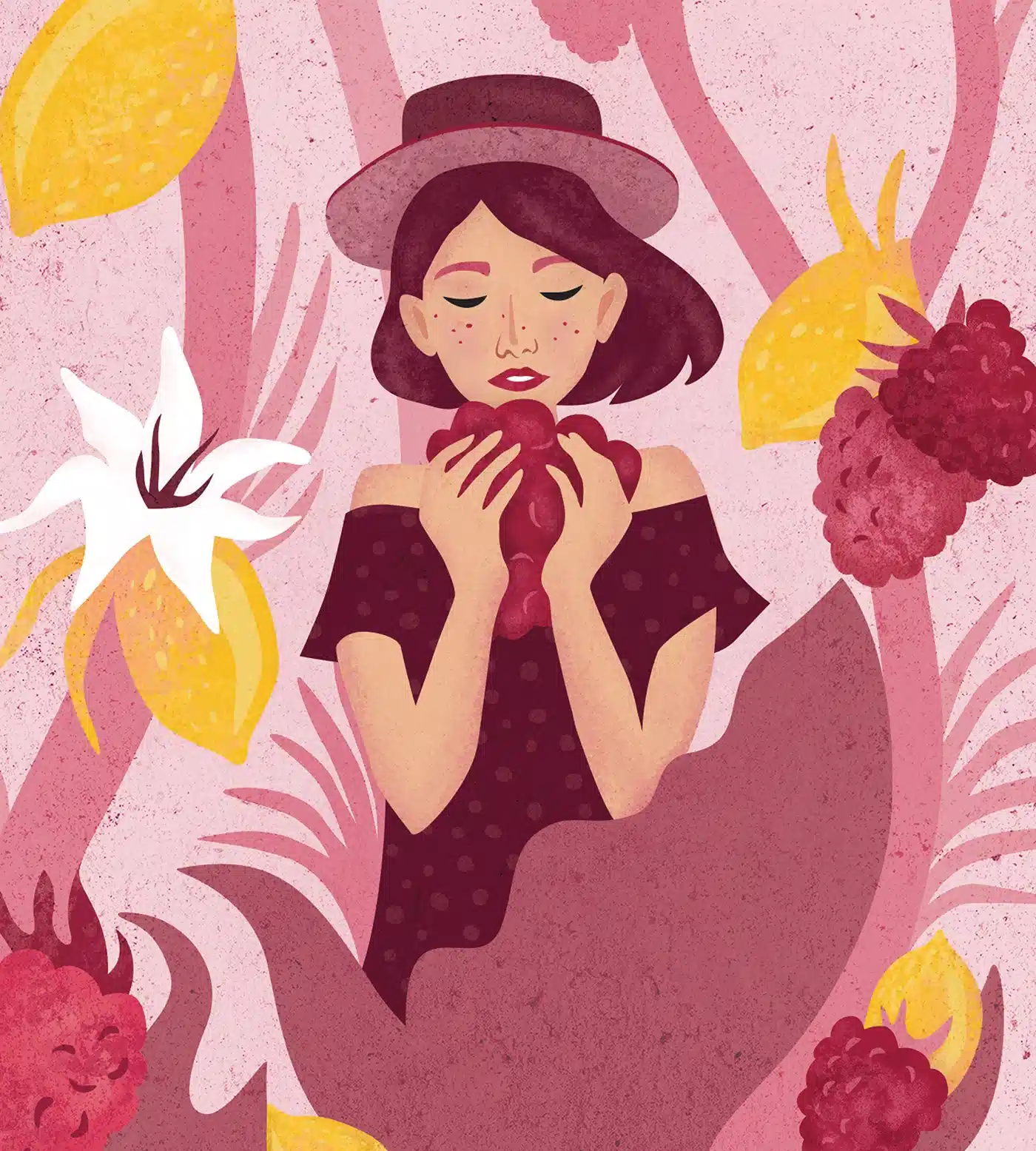 A Viblance granola arculatának felülete, mely elemzésre került.