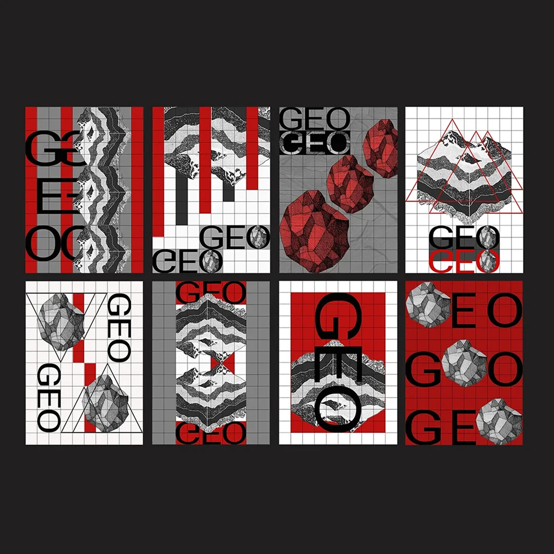 Geometrikus plakáttervek – alapozó grafikai feladatok Photoshopban
