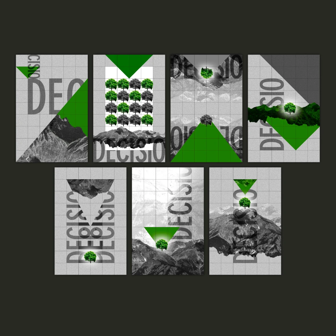 Geometrikus plakáttervek – alapozó grafikai feladatok Photoshopban