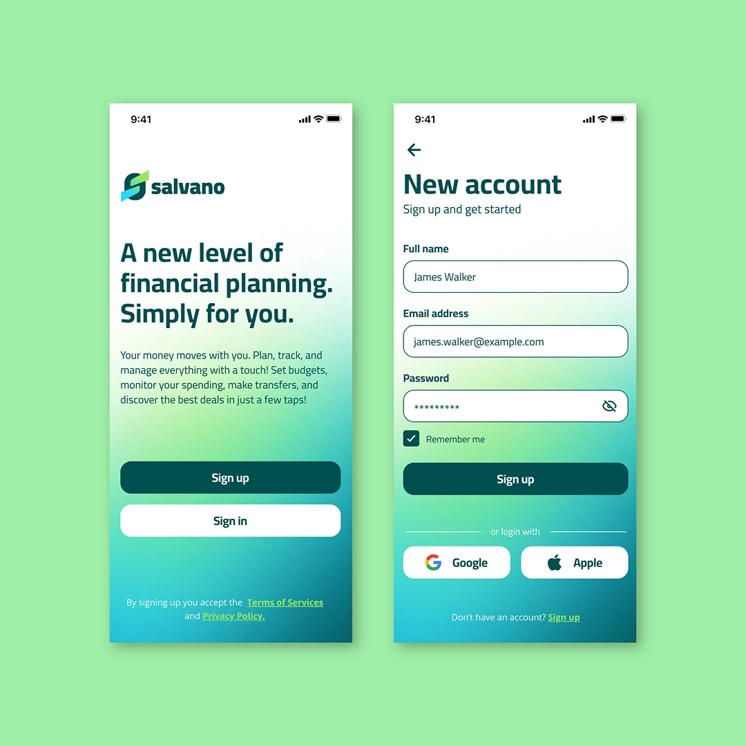 Daily UI feladat a UX/UI képzés hallgatói munkái közül