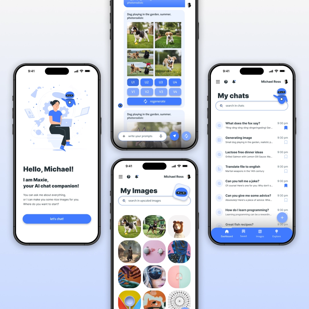 Daily UI feladat a UX/UI képzés hallgatói munkái közül