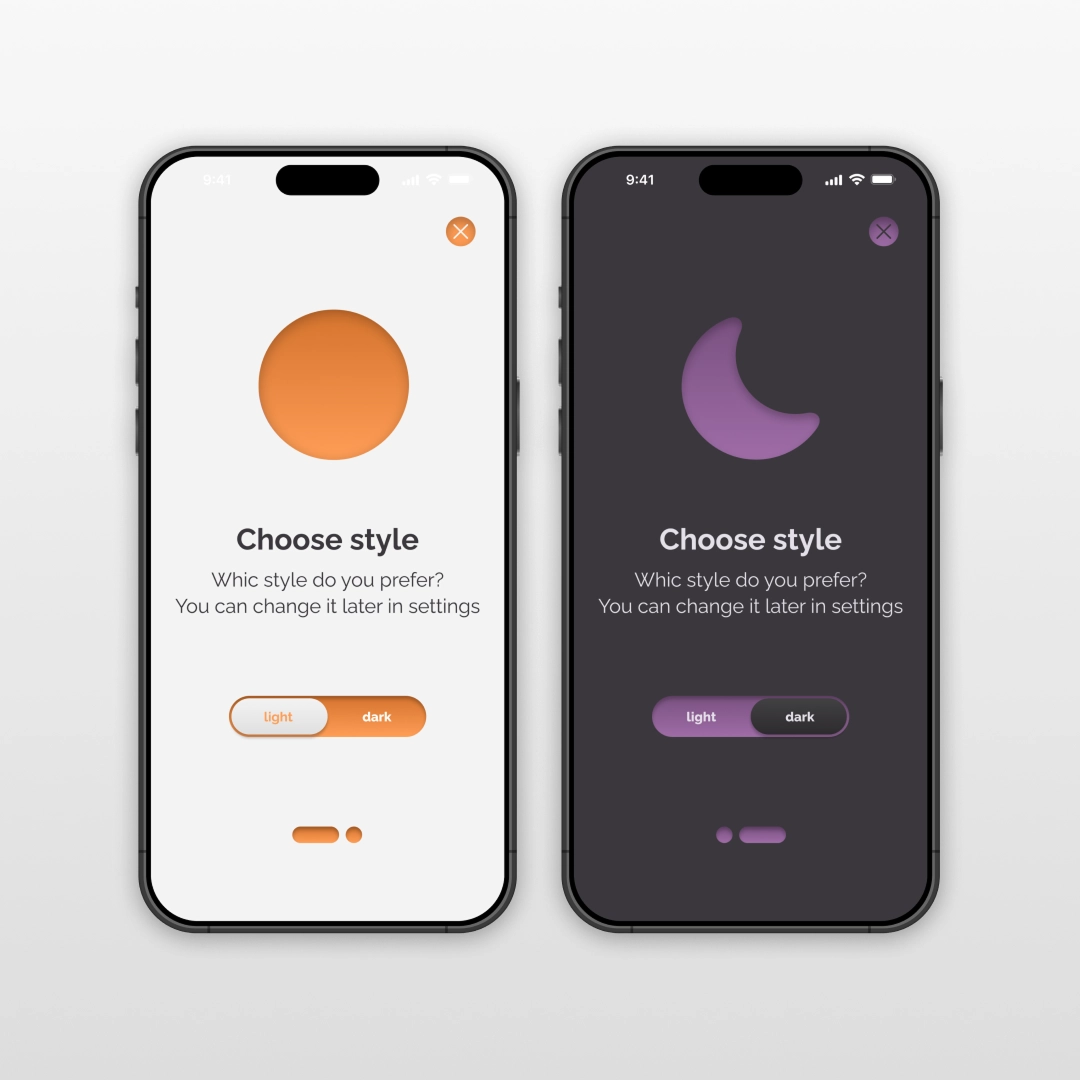 Daily UI feladat a UX/UI képzés hallgatói munkái közül