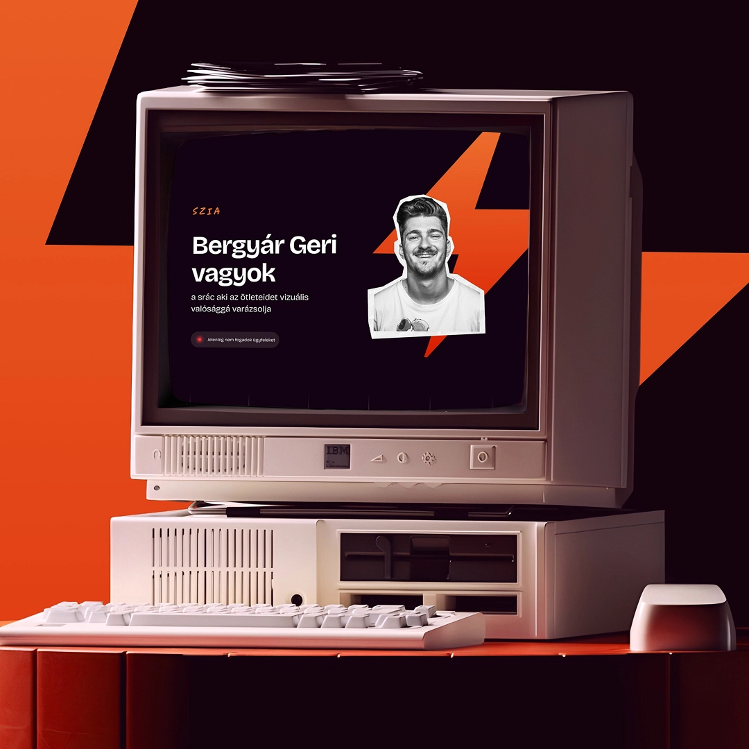 Portfólióhonlap-tervek a UX/UI képzés hallgatói munkái közül