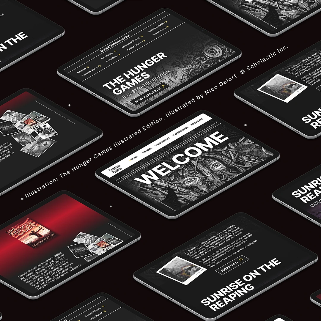 Honlap-redesign tervek a UX/UI képzés hallgatói munkái közül