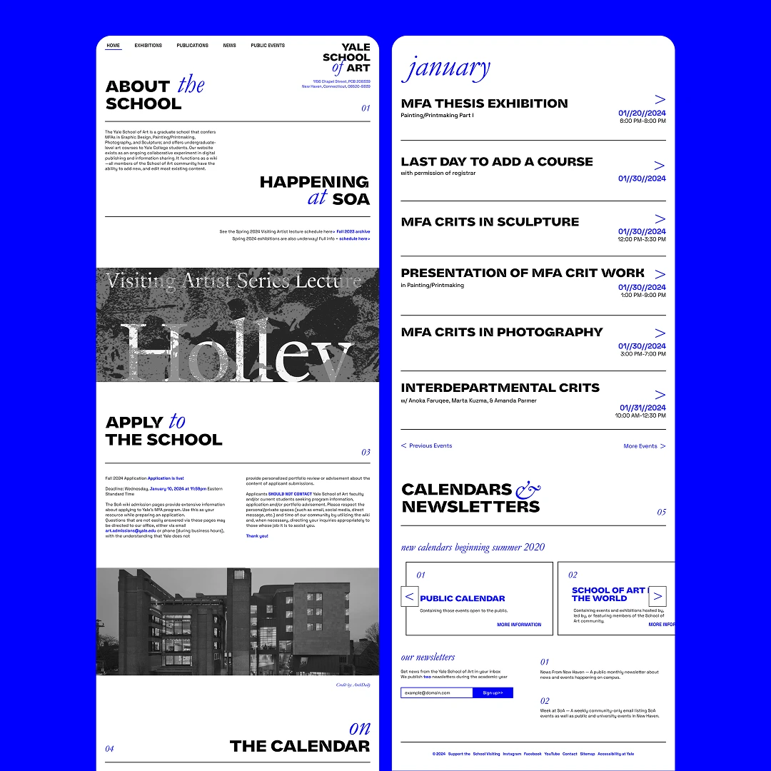 Honlap-redesign tervek a UX/UI képzés hallgatói munkái közül