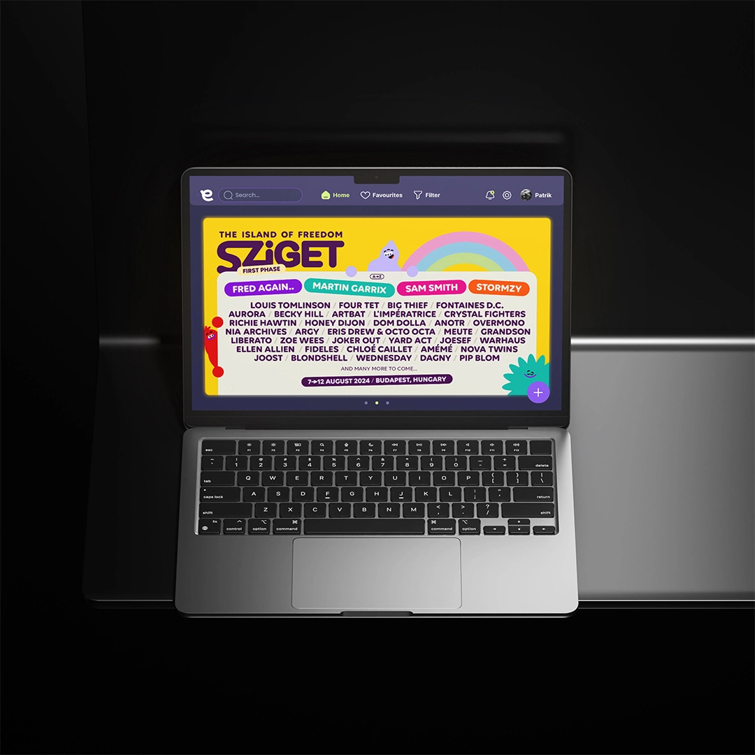 Bákonyi Patrik applikációterve a UX/UI Képzésről