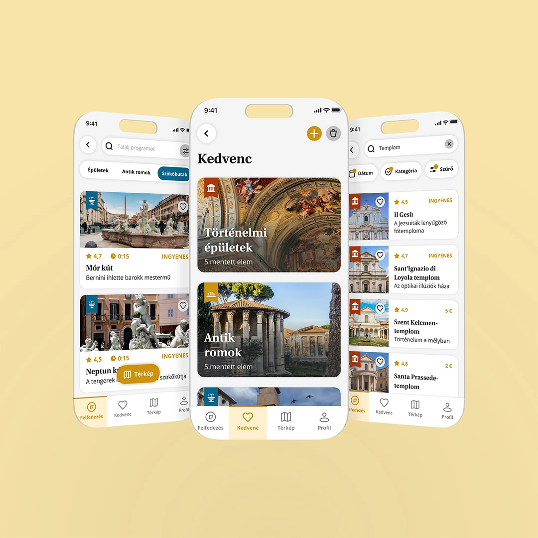 Farkas Alexandra applikációterve a UX/UI Képzésről