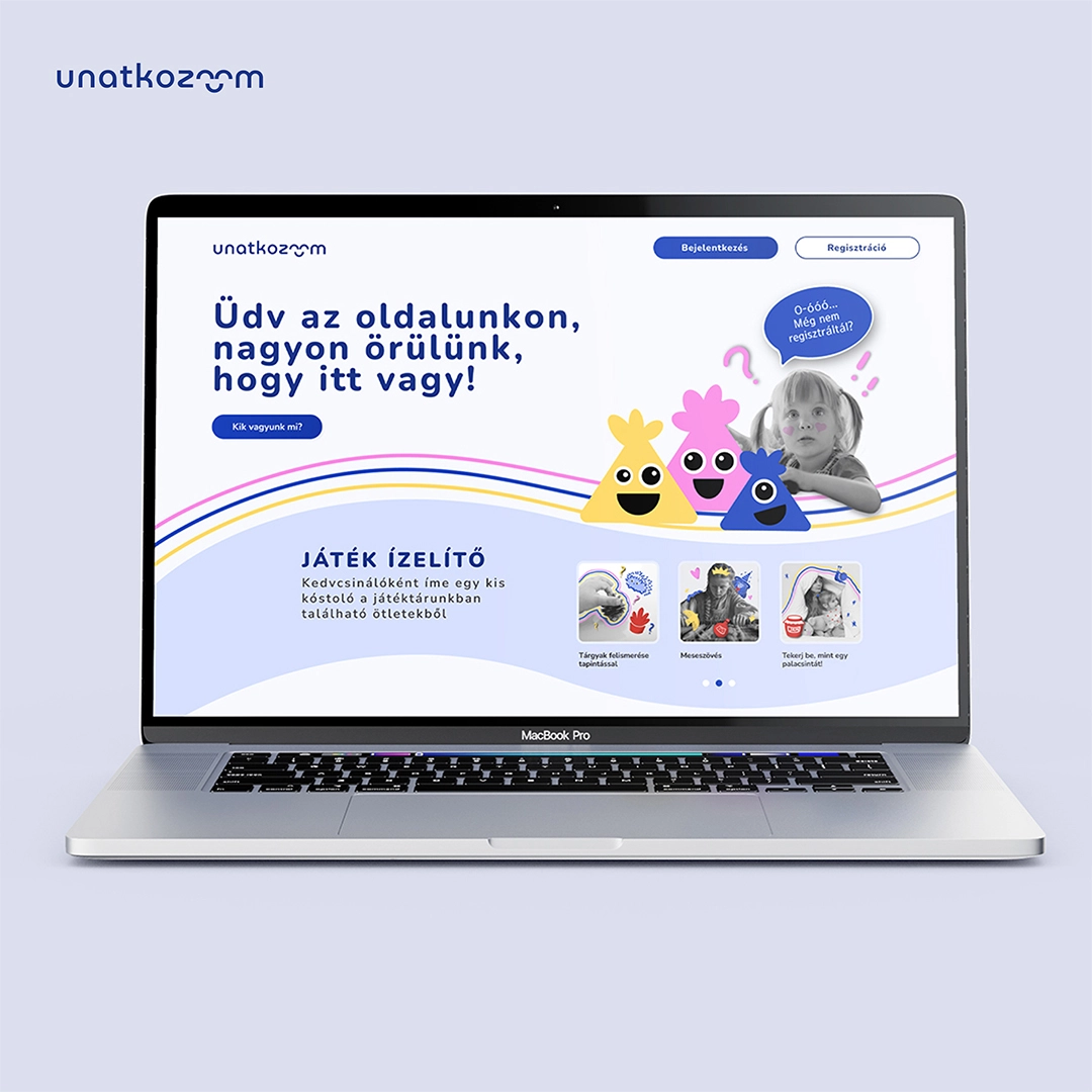 Romhányi Henriett applikációterve a UX/UI Képzésről