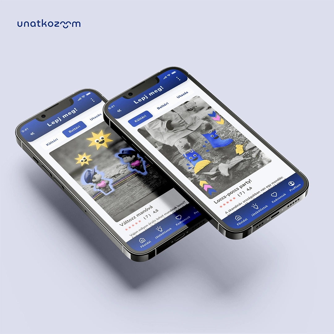 Romhányi Henriett applikációterve a UX/UI Képzésről
