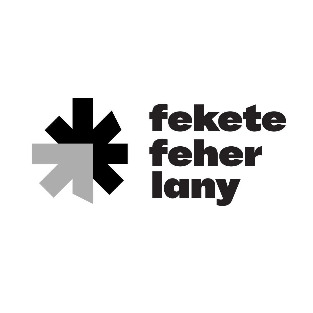 Feketefehérlány logo