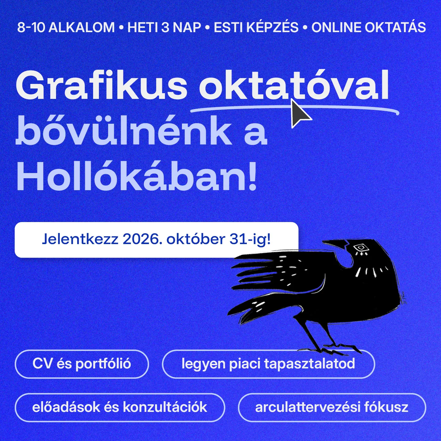 Grafikus oktatói állás